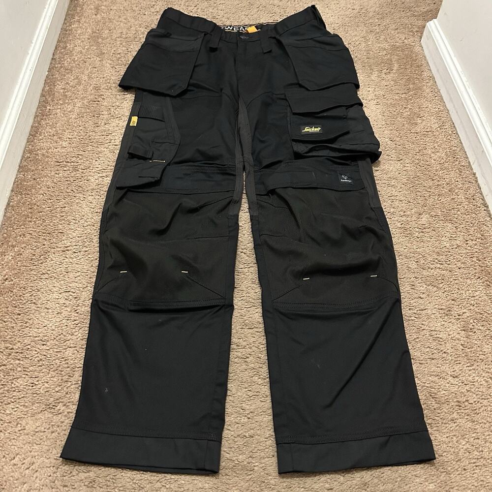 Snickers Workwear Tool Utility Pants Mens 32x32 KneeGuard Carpenter Outdoor